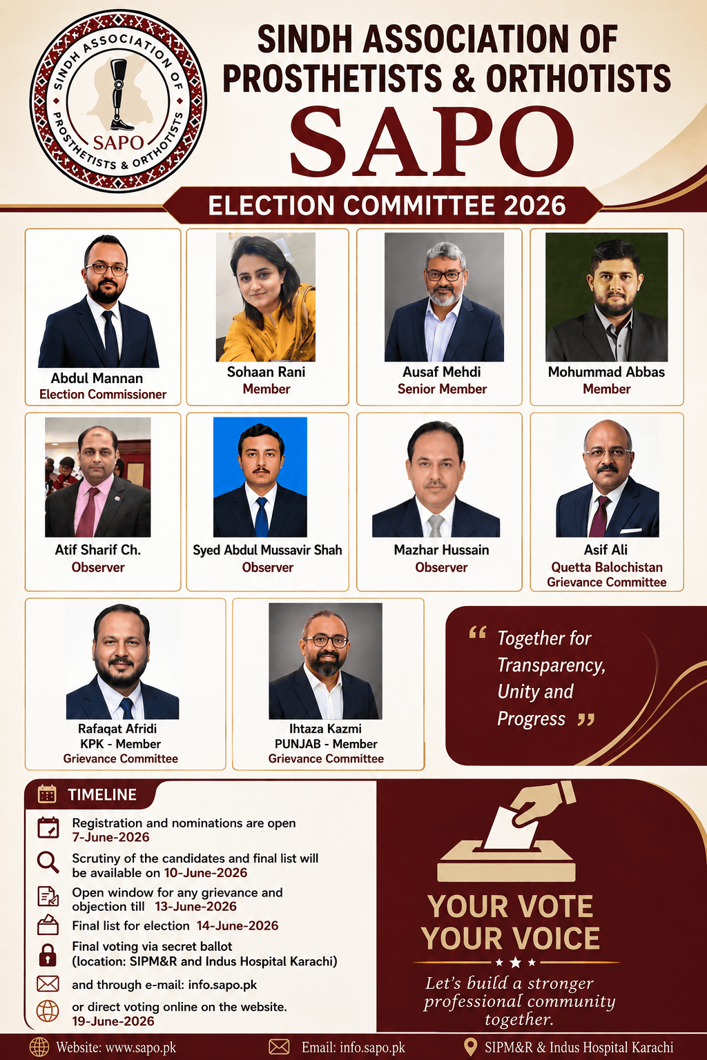 SAPO Election Committe 2026